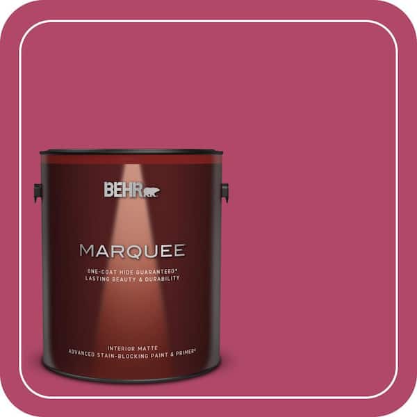 BEHR MARQUEE 1 gal. Home Decorators Collection #HDC-SM16-04 Bing Cherry Pie Matte Interior Paint & Primer