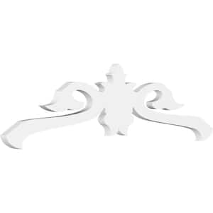 1 in. x 36 in. x 10-1/2 in. (7/12) Pitch Florence Gable Pediment Architectural Grade PVC Moulding