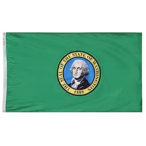 3 ft. x 5 ft. Washington State Flag