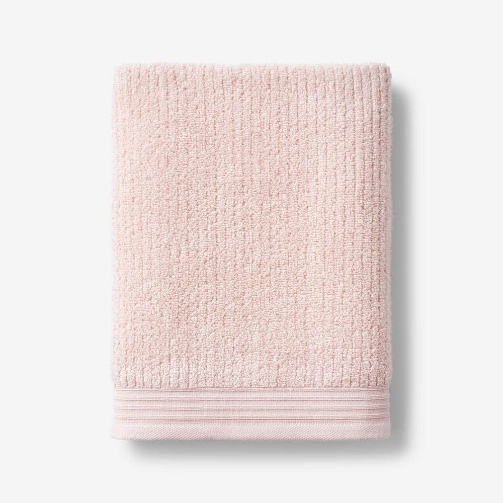 The Company Store Green Earth Quick Dry Micro Cotton Solid Blush Single Bath Towel