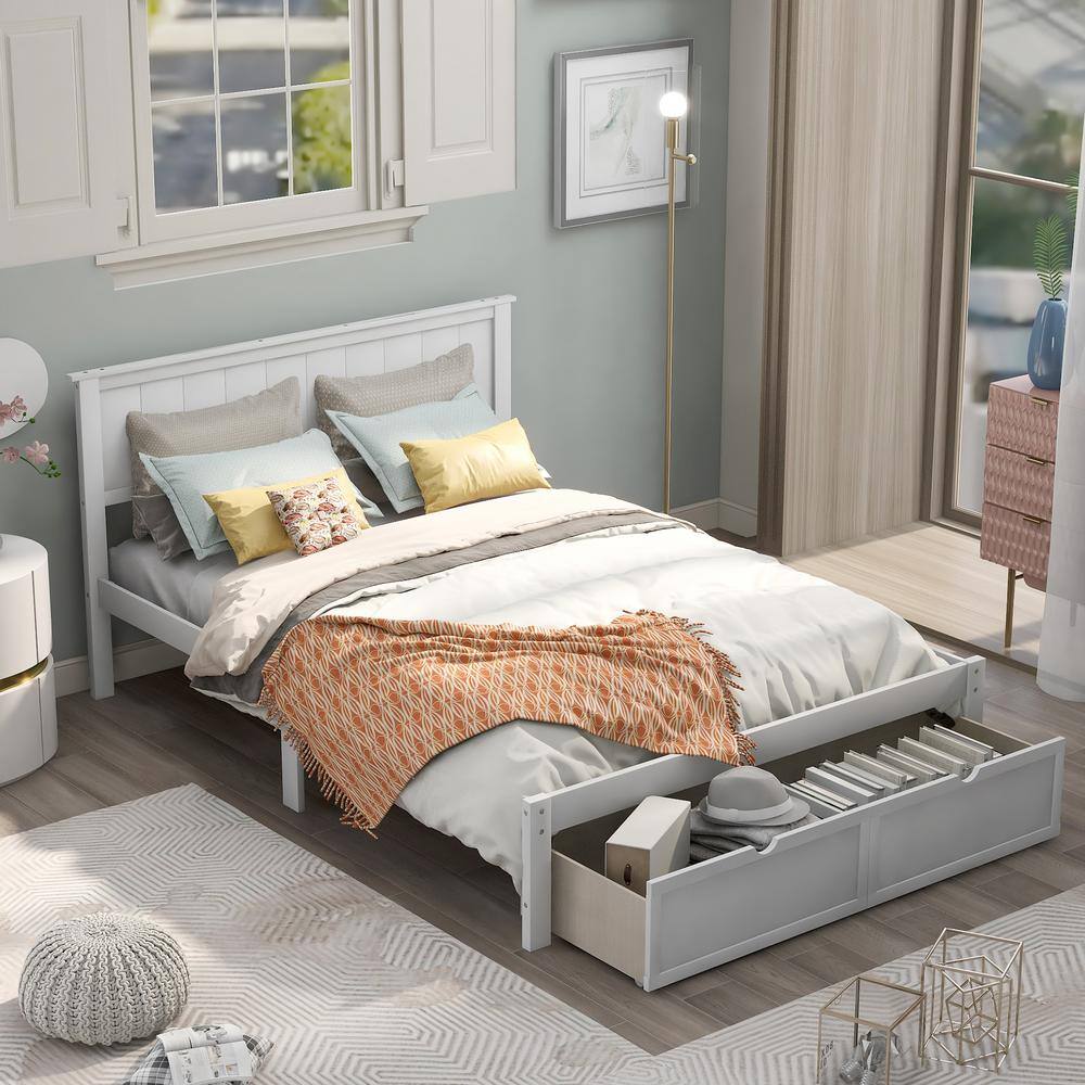 Amazon.com: TTVIEW Upholstered Queen Bed Frame with Button
