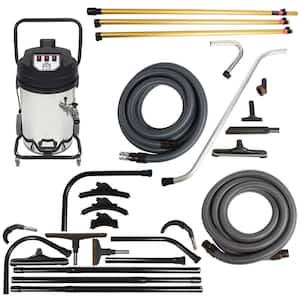 20 Gal. Titanus Wet/Dry Commercial Canister Vacuum with Gutter Cleaning Attachment Set and High Reach Kit