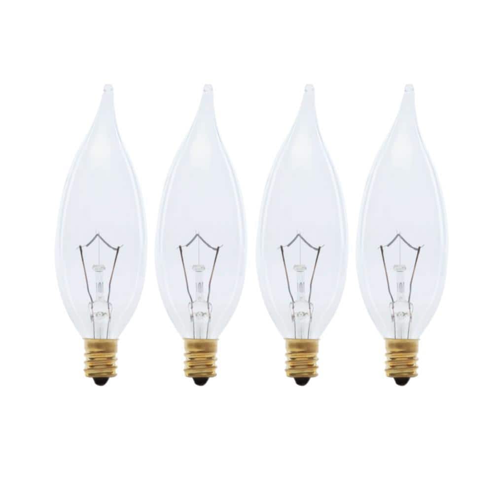 Reviews for Feit Electric 40Watt B10 E12 Clear Flame Tip Double Life