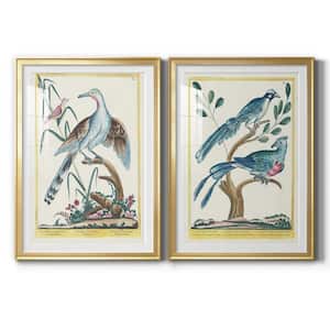 Barn Owl By Wexford Homes 2-Pieces Framed Abstract Paper Art Print 30.5 in. x 42.5 in. .
