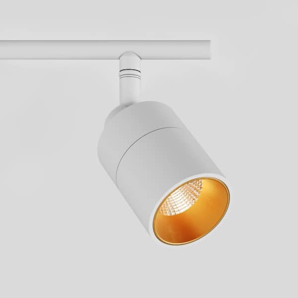 Vidalite Shura White 4-Light 5CCT Track Light, 5 Color Selectable