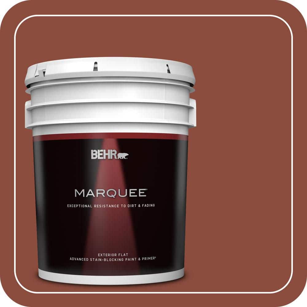 5 gal. #QE-14 Spiced Red Flat Exterior Paint & Primer price history on PriceWatchPro