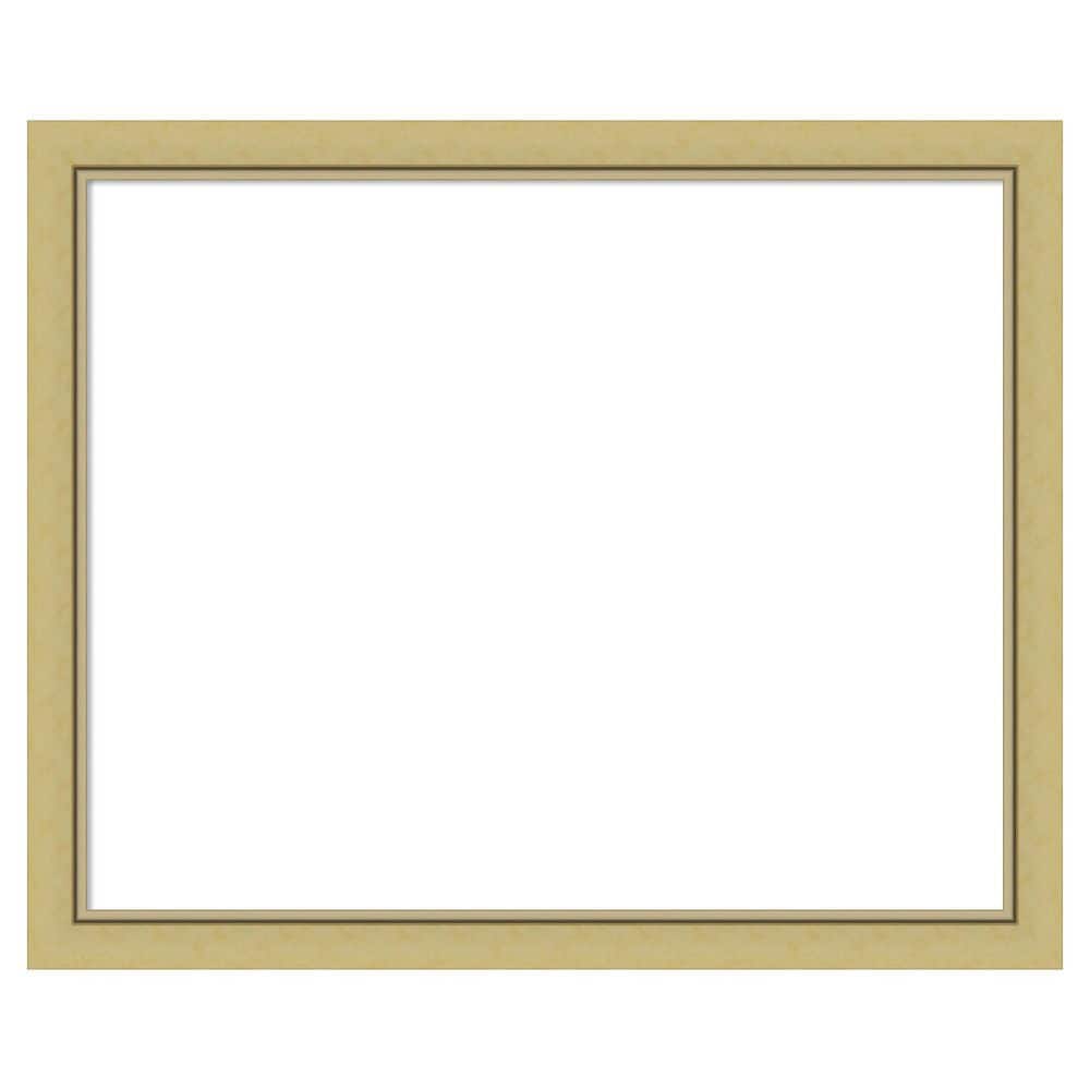 Landon Gold Narrow 33 in. x 27 in. Polystyrene Framed Dry Erase Magnetic Memo Board price history on PriceWatchPro