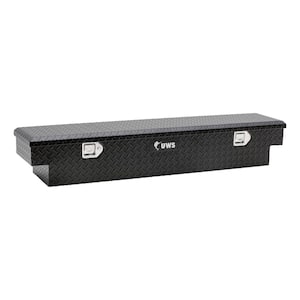 59.75 in. Matte Black Aluminum UTV Tool Box - Kawasaki (Heavy Packaging)