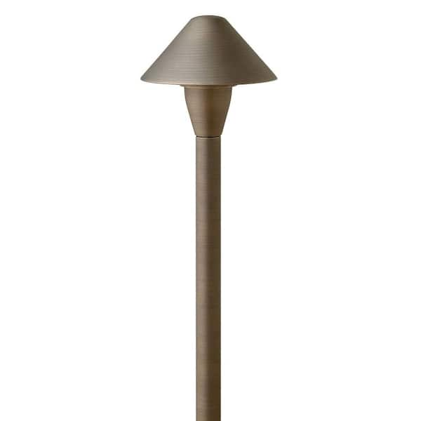 HINKLEY Low-Voltage 2.3-Watt Matte Bronze Hardy Island Path Light