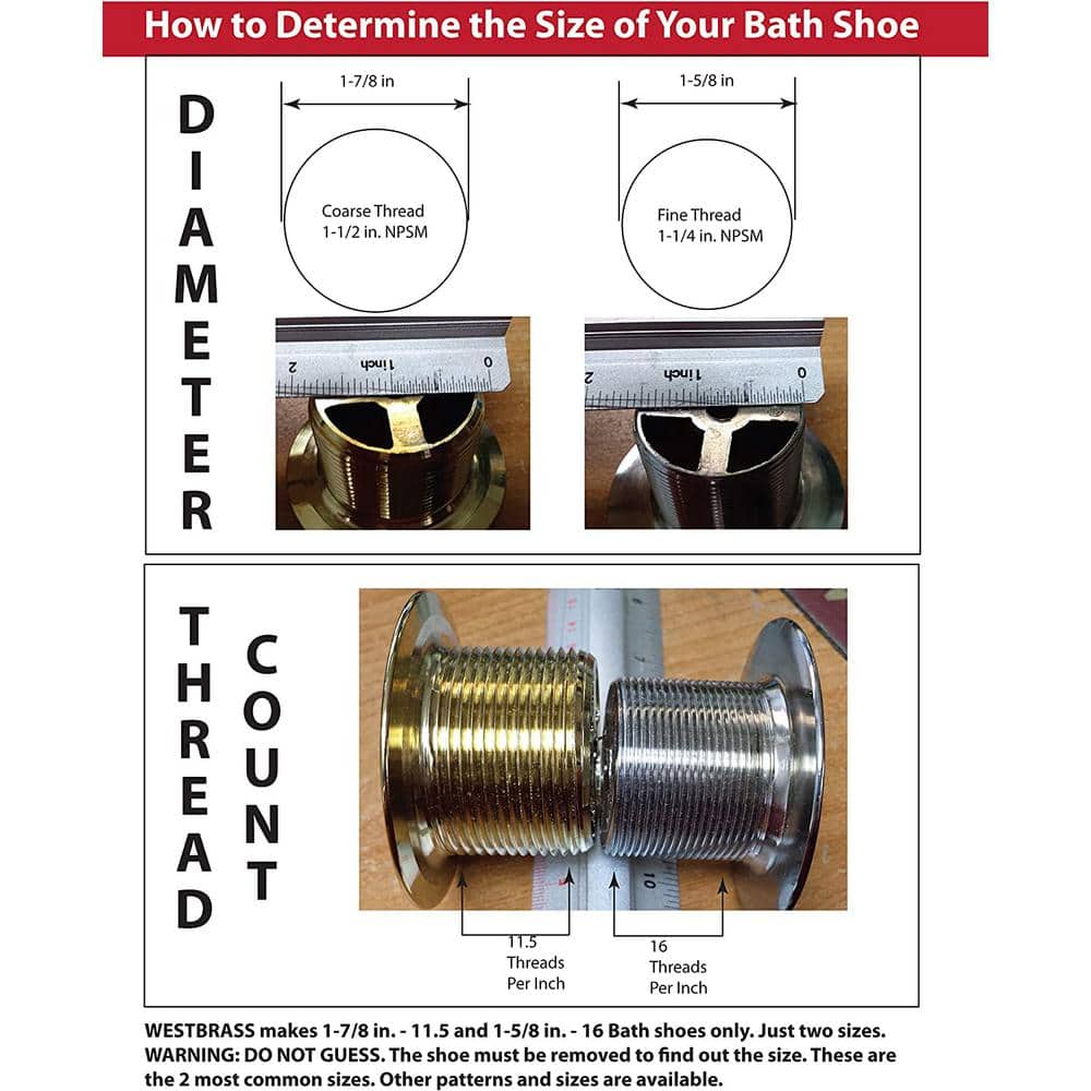 Polished Chrome Round Twist & Close Bathtub Drain Plug