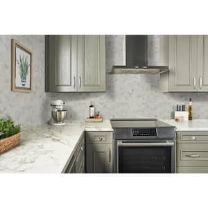Arabescato Carrara Venato Cube 11.75 in. x 12 in. Mixed Marble Floor and Wall Tile (9.8 sq. ft./Case)