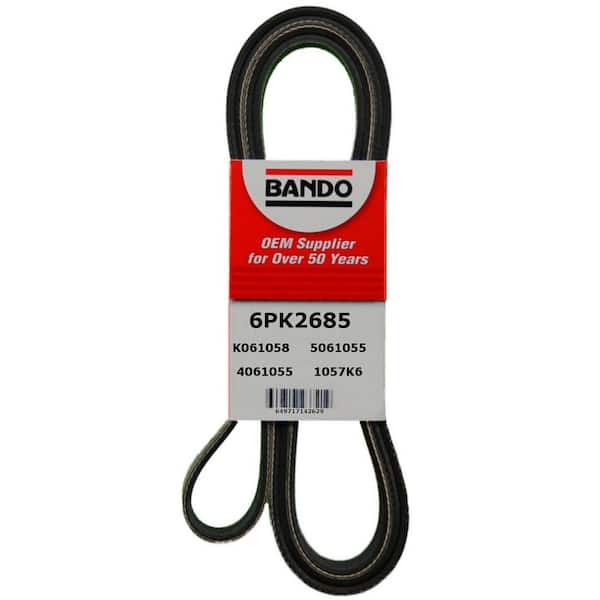 Bando Rib Ace Precision Engineered V-Ribbed Belt - Fan, Alternator, Power Steering and Air Conditioning