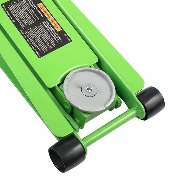 Husky 3-Ton Green Low Profile Floor Jack with Quick Lift HD00120