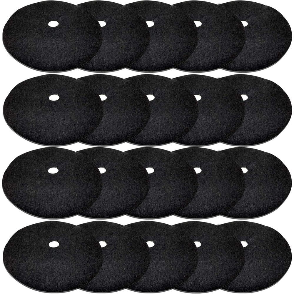 Phewnyzo Tree Mulch Ring 16.5 Inch Non-Woven Degradable