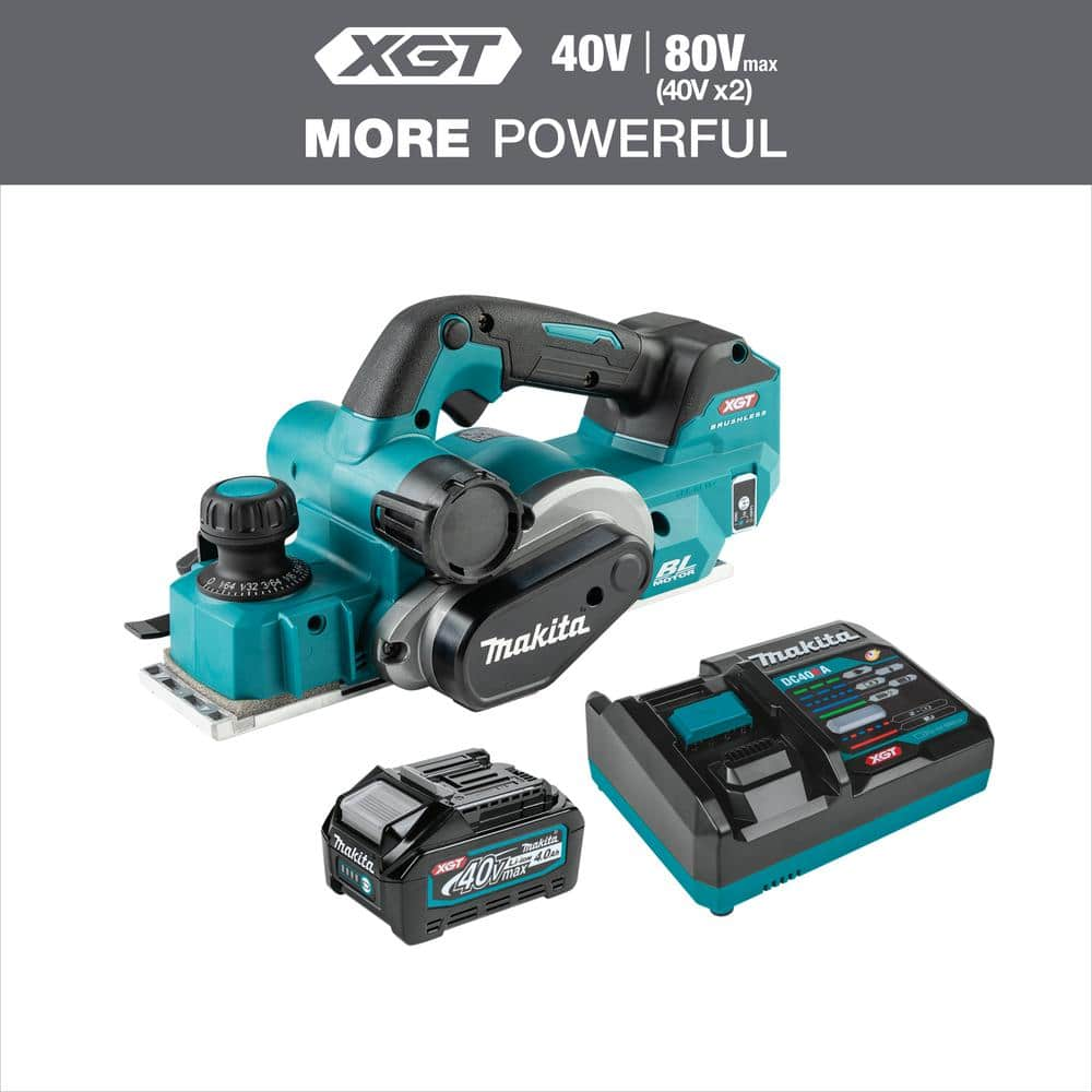 Reviews for Makita 40-Volt XGT Brushless Cordless 3-1/4 in. Planer Kit ...