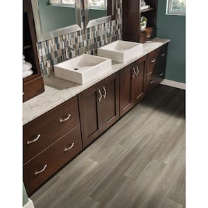 Carolina Timber Beige 6 in. x 36 in. Matte Ceramic Floor and Wall Tile (15 sq. ft./Case)