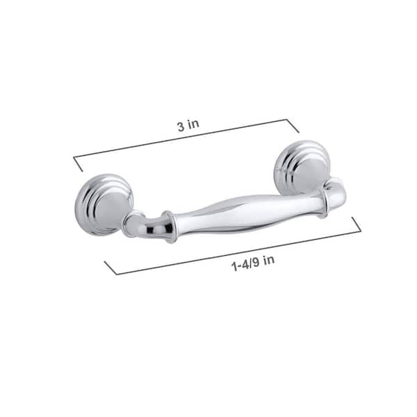 Devonshire 3 in. Polished Chrome Drawer Pull