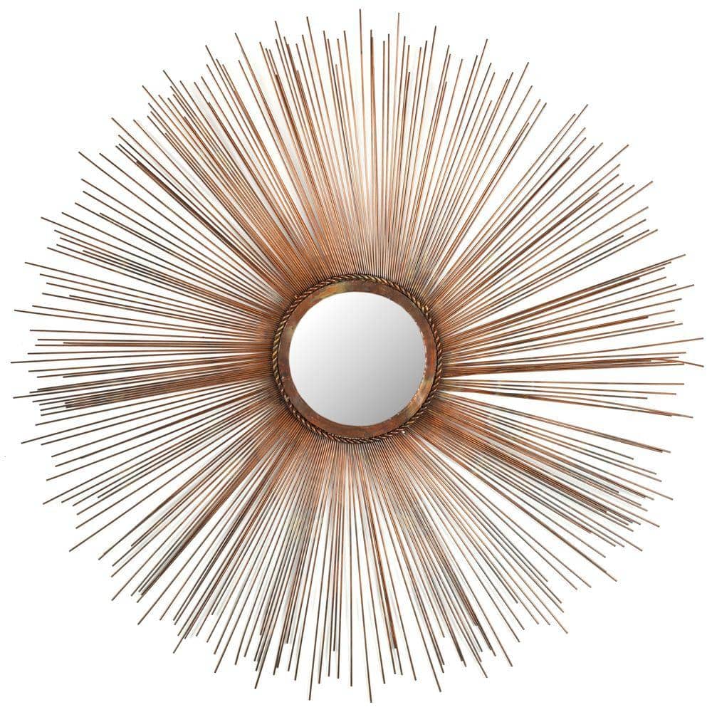 Reviews for SAFAVIEH Sunburst Mirror 41 in. x 41 in. Iron, Glass and