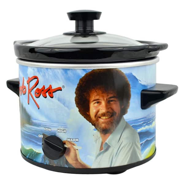Bob Ross 2 Qt. Slow Cooker Blue