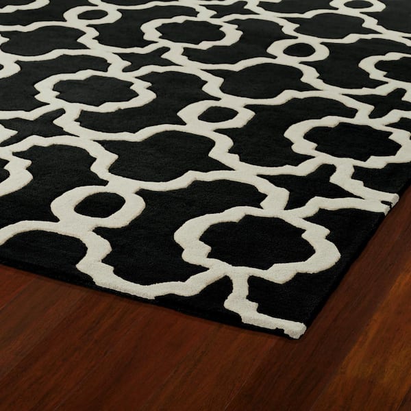 Metamorphosis Black 10 ft. x 13 ft. Area Rug