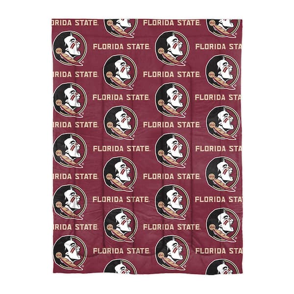 THE NORTHWEST GROUP Florida State Seminoles 4-Piece Multi Colored Twin Size Polyester Bed In a Bag Set