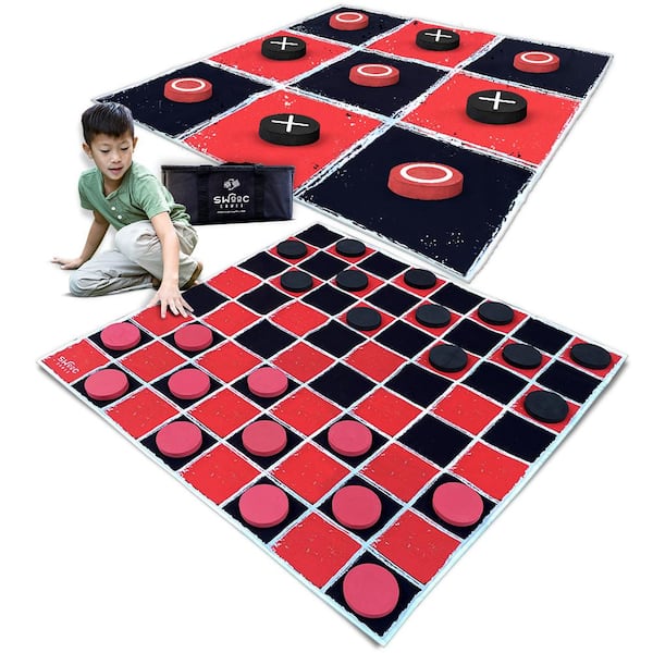 最先端 輸入品 未使用未開封 Giant 2 In 1 Four In A Row And Checkers Game 輝く高品質な Insfatima Com Ar