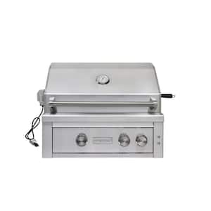 30 in. 3-Burner Built-In Natural Gas Grill