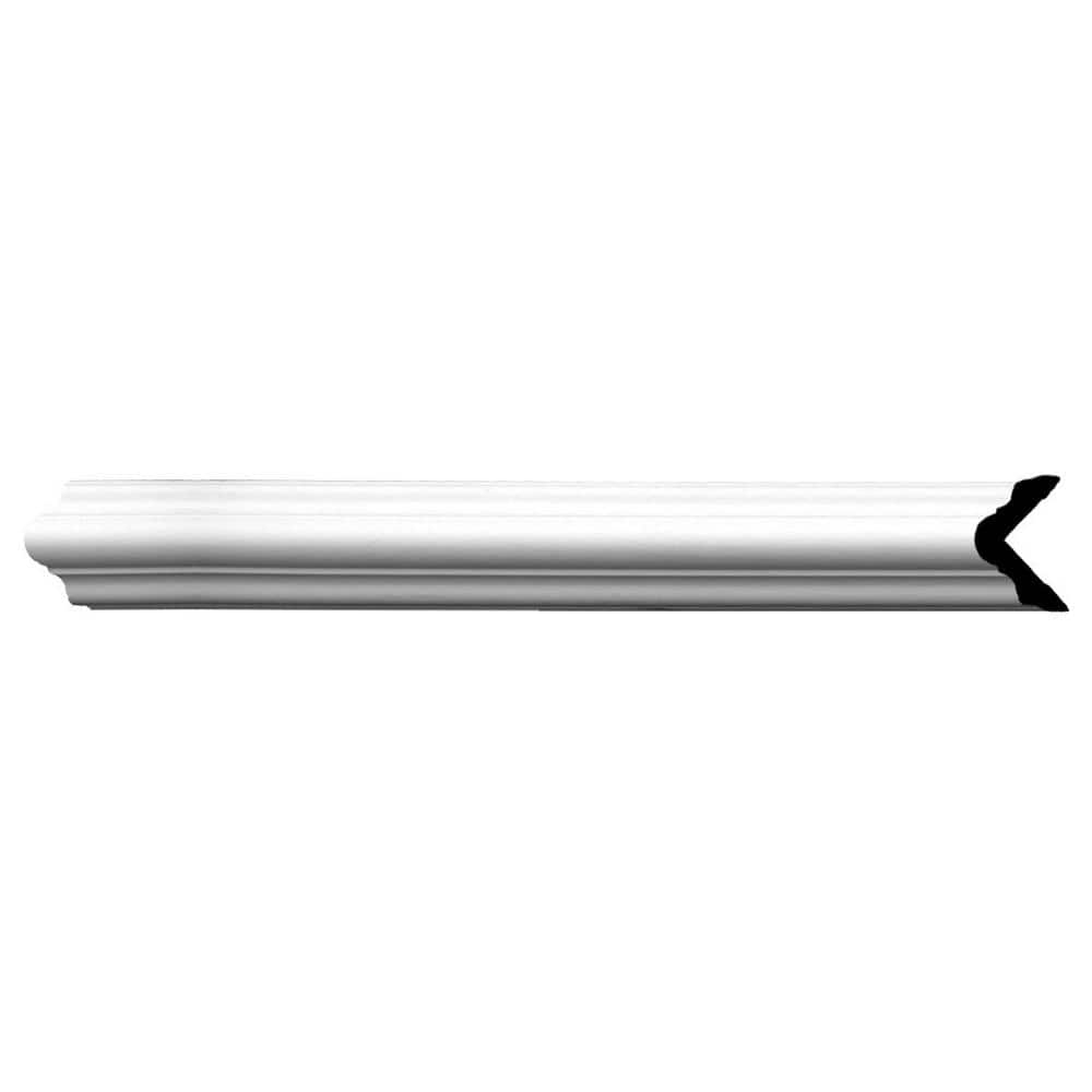 Cole Smooth White Urethane Crown Corner Moulding