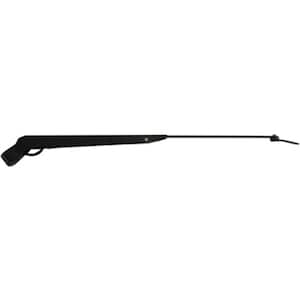 Adjustable Stainless Steel Wiper Arm - 10 in. to 14 in., Black