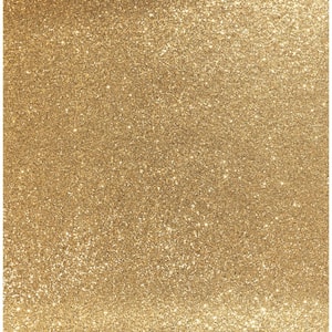 Sequin Sparkle Gold Fabric Strippable Roll (Covers 33 sq. ft.)