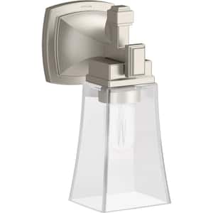 Riff 1-Light Brushed Nickel Wall Sconce