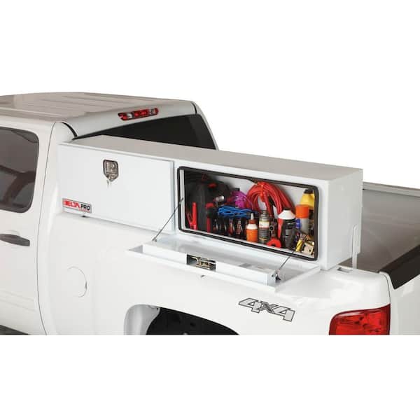 Crescent Jobox 96 in. White Steel Top Mount Truck Tool Box with Mounting Kit  579000 - The Home Depot