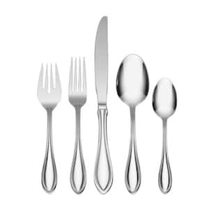 American Harmony 45-Piece Silver 18/0-Stainless Steel Flatware Set (Service For 8)