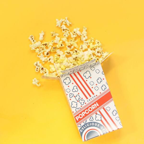 Gold Medal Scoop Popcorn Boxes, 1.25 oz. (500 Ct.)