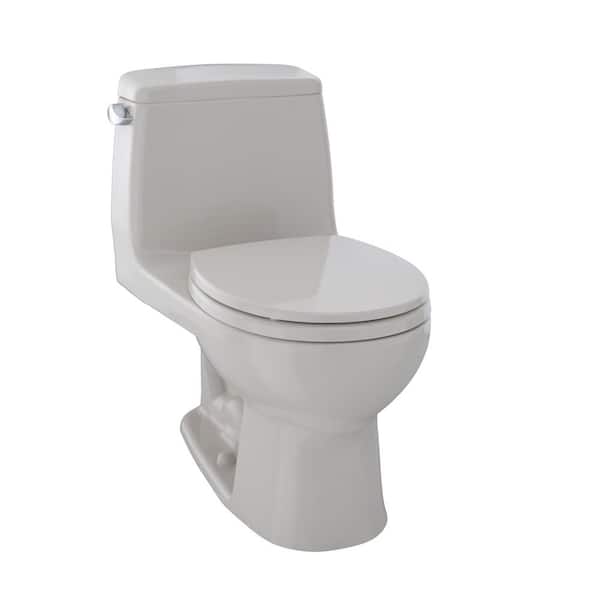 TOTO Ultimate 1-Piece 1.6 GPF Single Flush Round Toilet in Sedona Beige