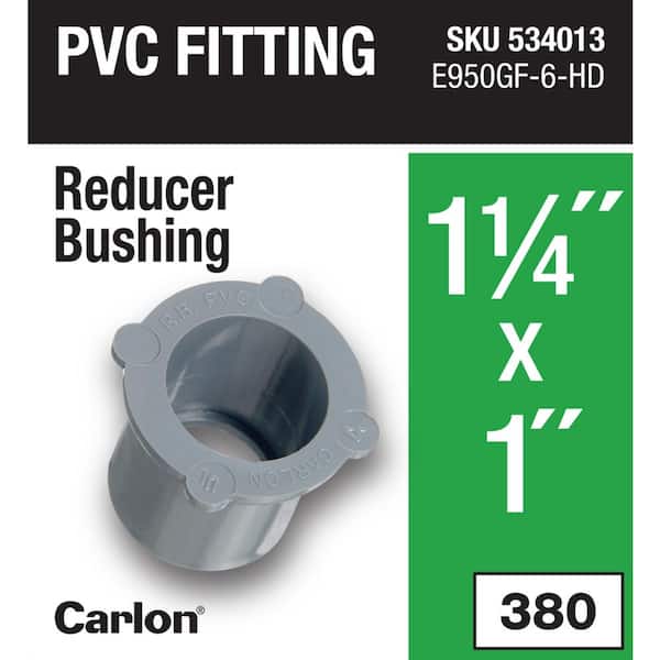 1-1/4 in. x 1 in. Electrical PVC Reducer Bushing (E950GF-6-HD)