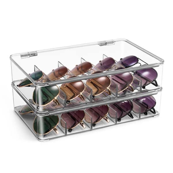 Lolalet Zonnebril Opbergdoos voor Vrouwen, Eyewear Eye