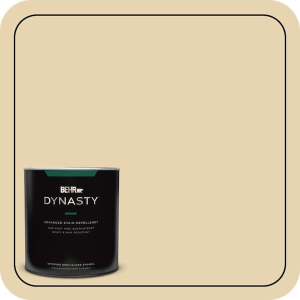 BEHR DYNASTY 1 qt. #360E-2 Castle Stone Semi-Gloss Enamel Interior Stain-Blocking Paint & Primer