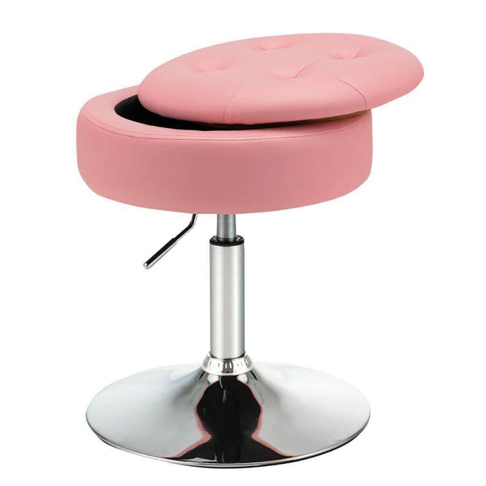 Pink chair stool hotsell