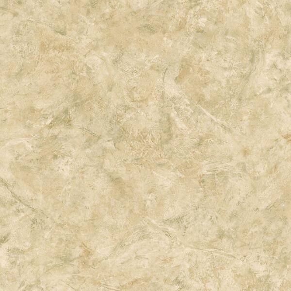 The Wallpaper Company 56 sq. ft. Beige Marble Wallpaper