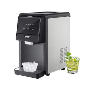 Countertop Ice Maker 12.2 in. 62 lb./24 H Auto Self-Cleaning Portable Ice Maker Automatic Water Refill Black Ice Machine
