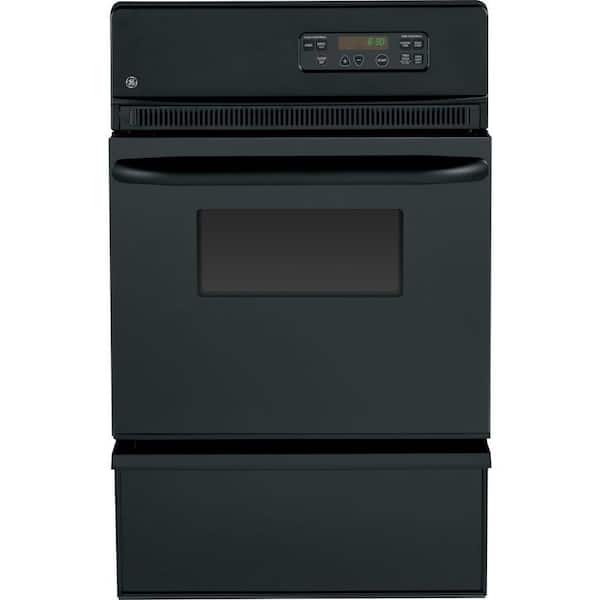 GE 24 in. Single Gas Wall Oven in Black
