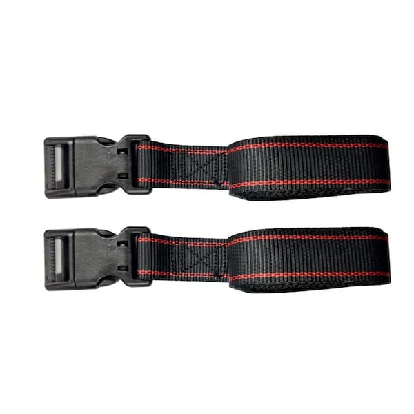 Husky 8 ft. x 1 in. Luggage Straps (2-Pack) FH1072 - The Home Depot