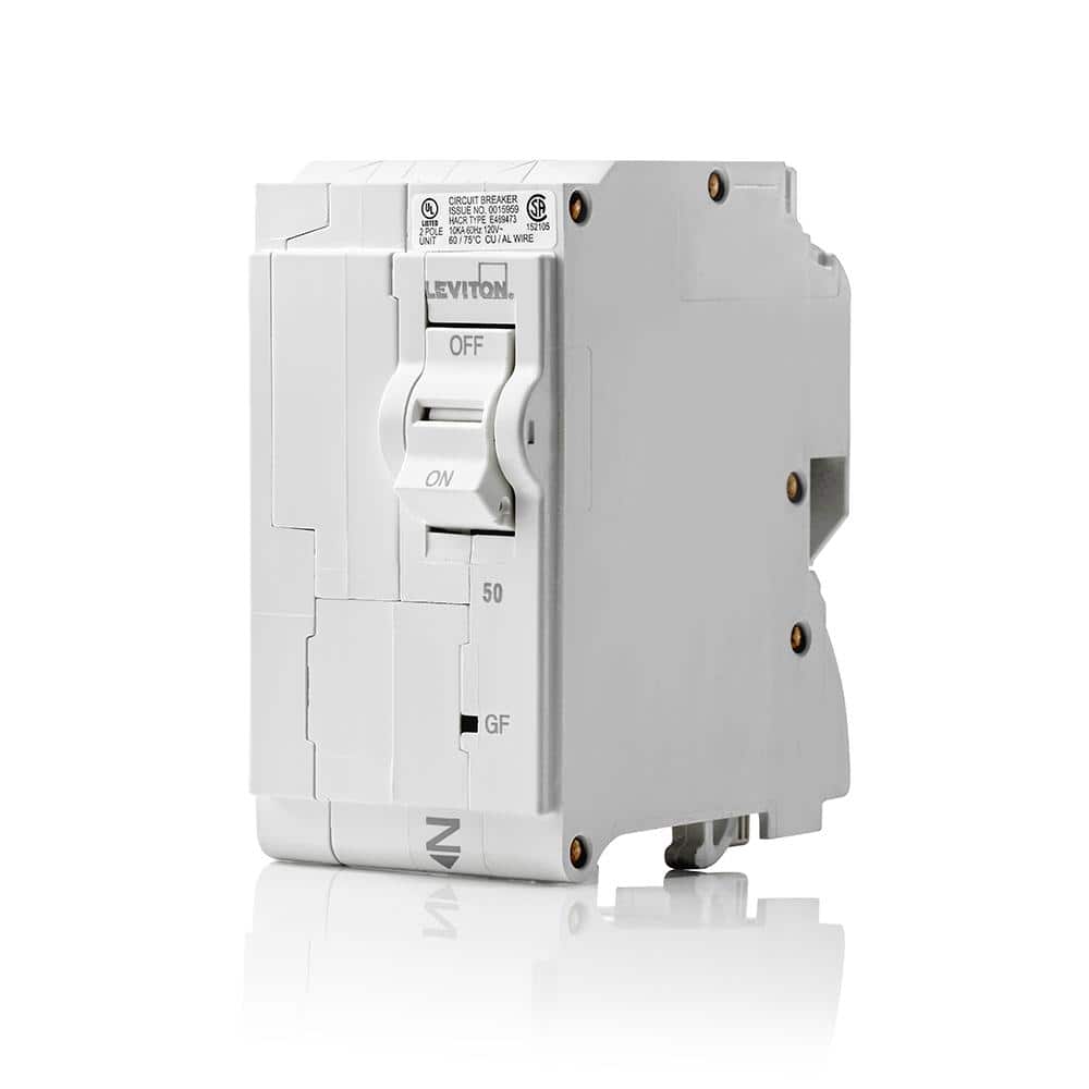 Branch Circuit Breaker, GFCI, 2-Pole, 50 Amp, 120-Volt/240-Volt and 120-Volt/208-Volt LB250-GFR price history on PriceWatchPro