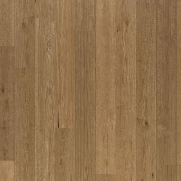 ASPEN FLOORING Take Home Sample - Honey Comb Hickory Water Resistant Engineered Hardwood Flooring