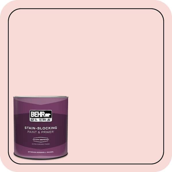 BEHR ULTRA 1 qt. #160A-2 Pale Shrimp Extra Durable Eggshell Enamel Interior Paint & Primer