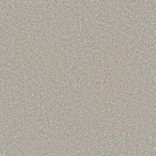 Lifeproof Misty Meadows I- Riverton Gray - 45 oz. SD Polyester Texture Installed Carpet
