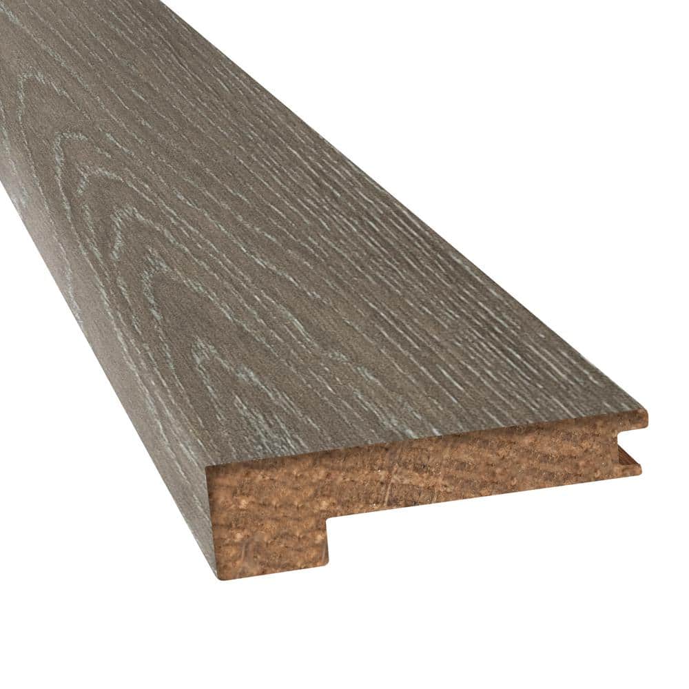 Heninger Lake 0.82 in. T x 3 in. W x 78 in. L Engineered Hardwood Flush Stair Nose Eased Edge Molding price history on PriceWatchPro