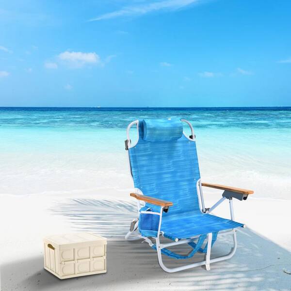 Tunearary Outdoor Beach Aluminum 2-Piece Foldable Backpack Adult - Main Image