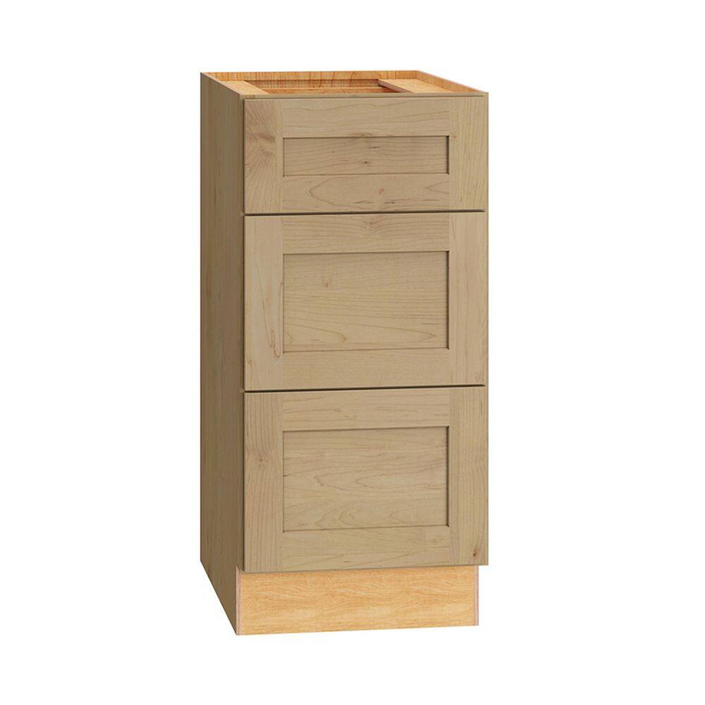 QuickShip Cottage 15 in. W x 21 in. D x 32.5 in. H Assembled Plywood Shaker Bath Drawer Base Cabinet in Canopy price history on PriceWatchPro